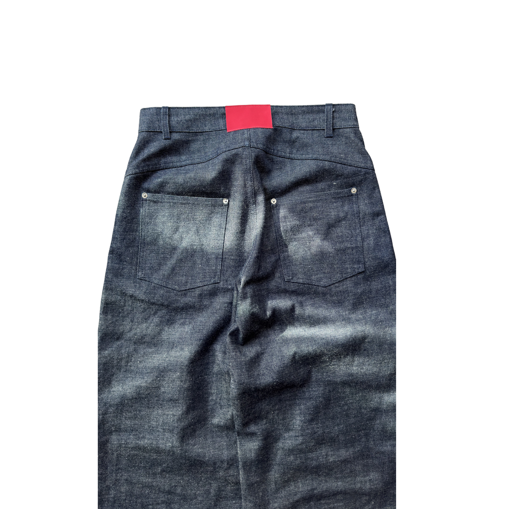 blood -- selvedge denim (premade)