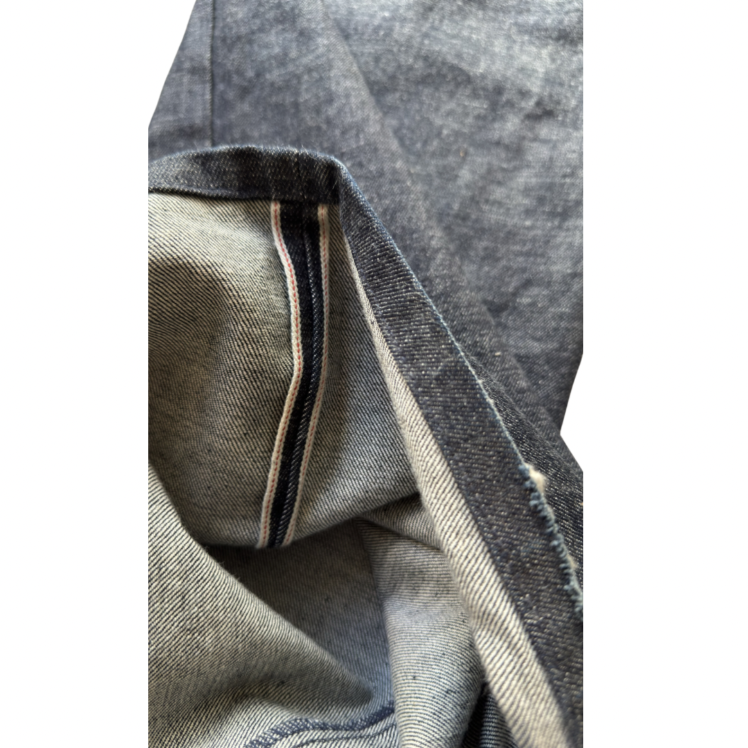 blood -- selvedge denim (premade)