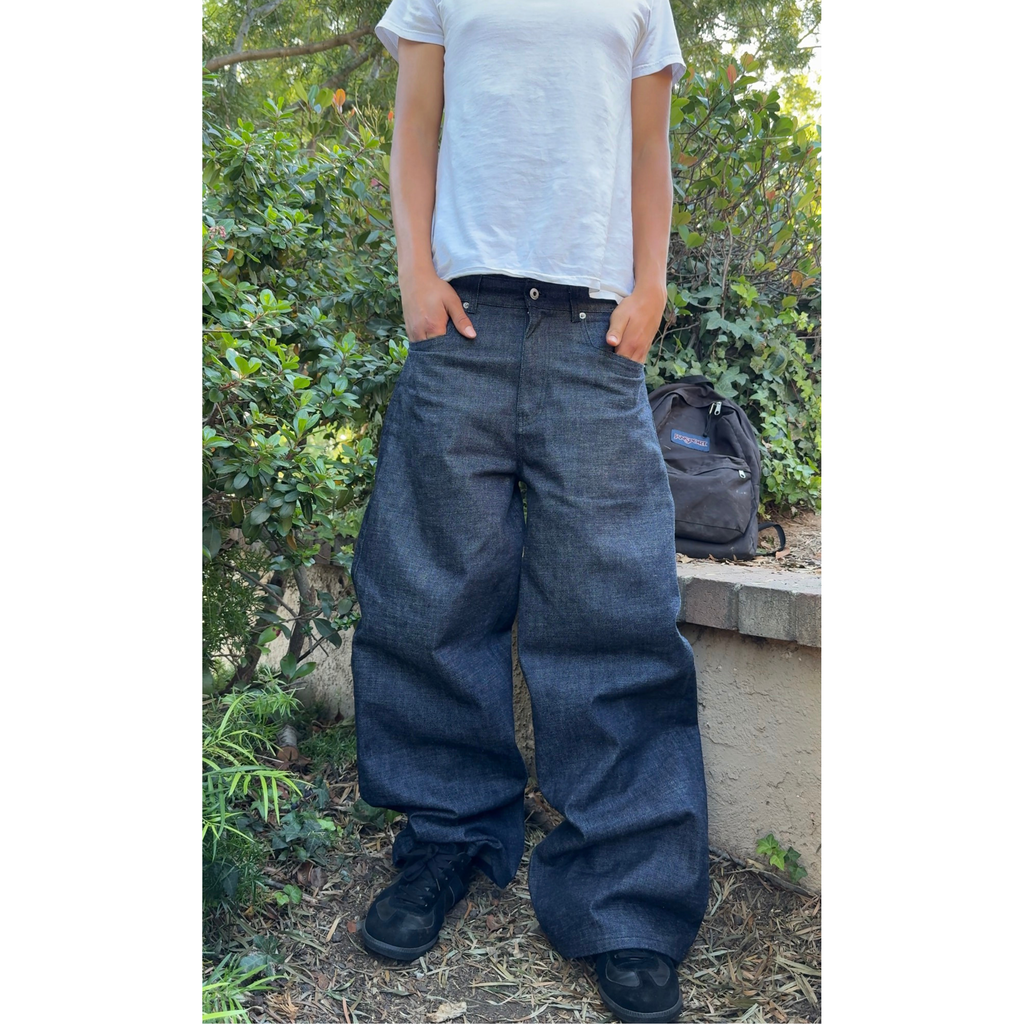 blood -- selvedge denim (premade)