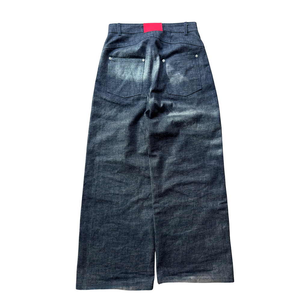 blood -- selvedge denim (premade)